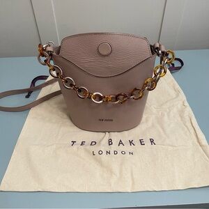 Ted Baker “Brookk” Bucket Bag with Chain